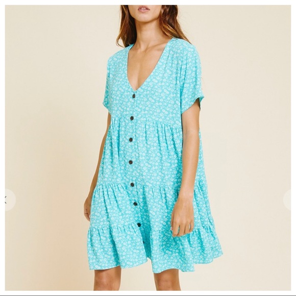 ShopEvelynne Dresses & Skirts - Hello Spring! Boho Floral Print Tiered Dress
